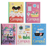国誉（KOKUYO）【热门商品】塔卡沙Campus B5笔记本本子高颜值初中生高中学生专用高端记事本文具套装 40页 5本装 实拍图