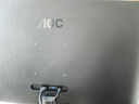 AOC 27英寸 120Hz IPS HDRMode HDMI 低蓝光不闪 可壁挂 三边微边 超薄节能办公电脑显示器 27B35H 实拍图