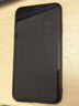 ESCASE 苹果iPhoneXsMax手机壳 iphone保护套 6.5英寸个性创意全包边防摔贴皮背壳 ES-19深邃黑 实拍图