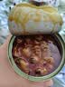 海鲜罐头小吃解馋零食下饭下酒菜美味速食代餐可口开罐即食海鲜 扇贝海鲜罐头1罐 实拍图