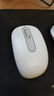 罗技（Logitech）M196 无线蓝牙鼠标 办公鼠标 笔记本商务办公家用 小巧便携 对称手型 珍珠白 实拍图