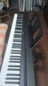 雅马哈（YAMAHA）电钢琴P系列木架和三踏（印尼进口）非赠品，以赠品形式挂出展示 P系列黑色木架L-85 实拍图