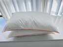 京东京造雪花枕 限选100%鹅腹小朵雪花毛蓬松枕头男女颈椎枕芯羽毛羽绒枕 实拍图