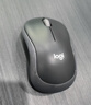 罗技（Logitech）M185鼠标 无线鼠标 办公鼠标 对称鼠标 黑色灰边 带无线2.4G接收器 实拍图