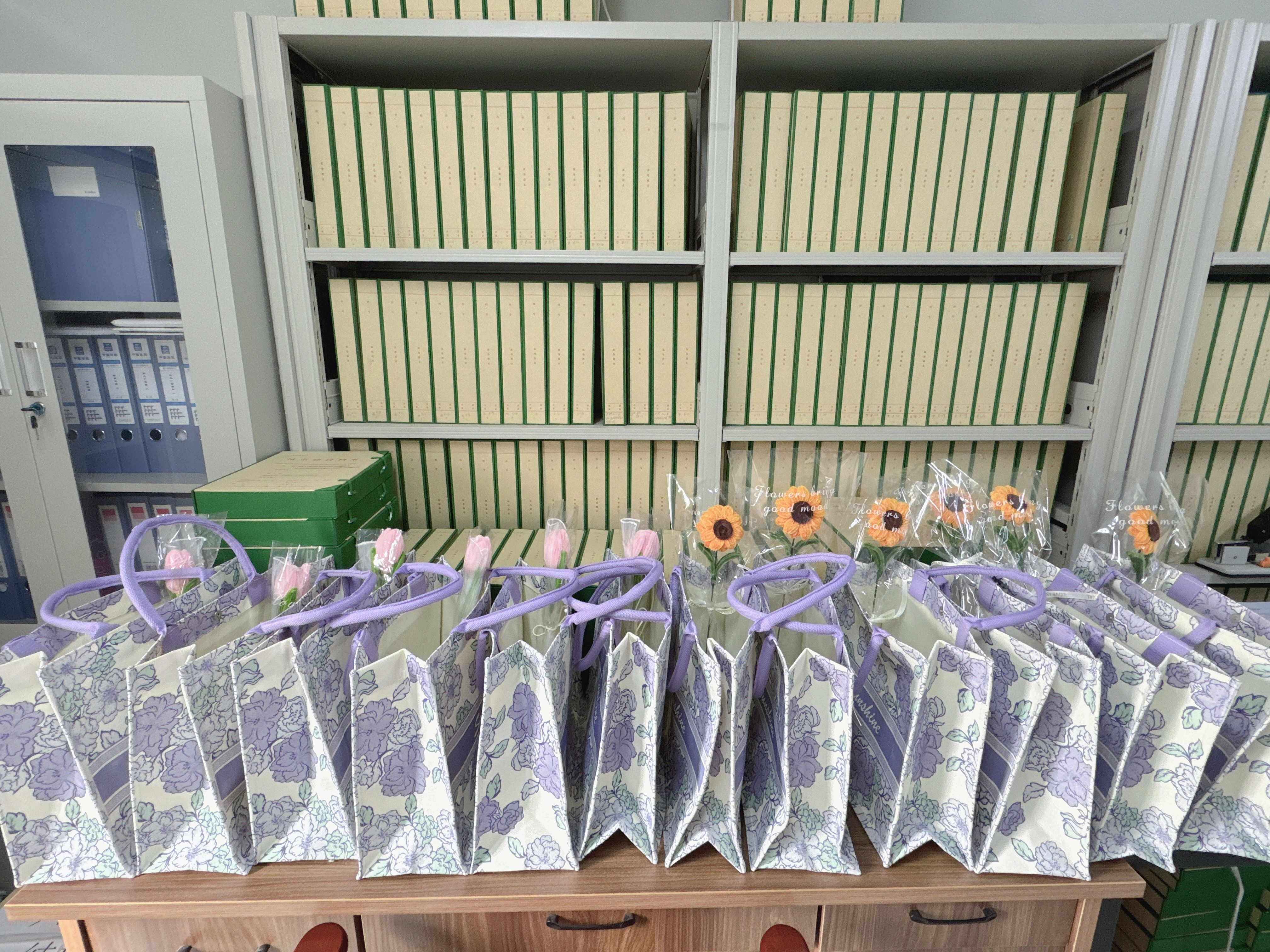 巧心师向日葵扭扭棒成品重阳节圣诞节礼物手工口袋花束活动礼品伴手礼 实拍图