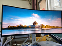AMZFAST 34英寸240Hz带鱼屏21:9准4K超清WQHD1500R曲面 HDR400游戏电竞HDMI2.1升降显示器白色 迅龙G34C8S 实拍图
