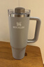 STANLEY保温杯水杯巨无霸吸管杯大容量杯子保温保冷户外居家男女生日礼物 【热销色系】烟灰色- 887ml 实拍图