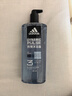 阿迪达斯（adidas）男士沐浴露洗发水洗面奶三效合一 游泳去氯清凉止痒 热情600ml 实拍图