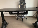 傲风A4Pro电竞桌实木电动升降电脑桌办公书桌子黑色1.2*0.6m 实拍图