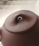 【9成新】京东京造宜兴紫砂壶 原矿紫泥 手工茶壶泡茶壶功夫茶具 景舟石瓢壶220ml   实拍图