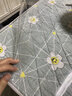 透明桌垫pvc软玻璃花型桌布桌面保护垫防水防油台布餐桌茶几书桌 超清透明3.0厚1.6mm【出口品质】 80*140cm 实拍图
