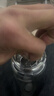 万象（WANXIANG）单层玻璃杯U48R商务带滤网水杯钛银色520ML办公泡茶杯大容量茶杯 实拍图