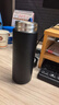 米家 保温杯 316不锈钢水杯 男女士杯子 大容量茶杯便携 350ml黑色 实拍图