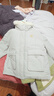 茵曼2025冬季女装新款三防毛绒领工装羽绒服高充绒量鸭绒保暖外套 暖杏色 XL 168-172cm /131-140斤 实拍图