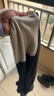 浪莎秋裤男单件纯棉薄款羊毛抑菌护膝男士棉毛裤保暖线裤衬裤藏青 3XL 实拍图