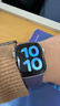 Apple/苹果 Watch S11 智能手表GPS款42毫米银色铝金属表壳雾紫色运动型表带S/M MEUT4CH/B 实拍图