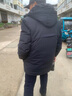 鸭鸭（YAYA）鹅绒羽绒服男加厚中长款冬季保暖中青年可拆连帽羽绒外套23779 实拍图