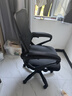 锦汐 电脑椅家用办公椅子靠背人体工学椅学习转椅老板座椅游戏电竞椅 【二代升级款】黑框黑网+乳胶 实拍图
