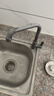 九牧（JOMOO）厨房水龙头 轻奢7字型水槽洗菜盆单冷水龙头77029-719/HBS-1 实拍图