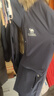 骆驼（CAMEL）冲锋派克羽绒服男[王俊凯同款]保暖极寒防泼水工装羽绒服女 A33CAPN145D，暮光蓝 ，中性 L 实拍图