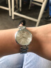 金米欧（KIMIO）手表女士时尚潮流品牌简约气质学生高中女生防水石英新款手链女表 银白 实拍图