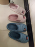 大嘴猴（paul frank）棉拖鞋女士秋冬季室内家居拖鞋毛绒保暖厚底棉鞋女款粉红260PF607 实拍图