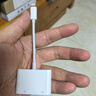 毕亚兹 苹果Lightning转HDMI转换器高清视频转接头iPhone手机iPad投屏显示器电视投影仪同屏连接线 实拍图