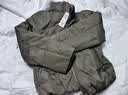 GXG男装休闲压印立领保暖短款羽绒服 黑色2 2XL 实拍图