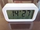 康巴丝多功能电子闹钟学生专用起床神器电子时钟 学生儿童闹钟开学升学季必备 801 白色新年礼物开学季 实拍图