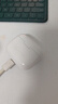 漫步者（EDIFIER）零感豆Air X蓝牙耳机真无线半入耳式音乐游戏运动高音质通话降噪长续航蓝牙6.0低音超短柄2025新款 云白-2025升级新款-【蓝牙6.0+APP同声传译】 实拍图