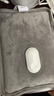 彩虹热水袋暖手宝充电暖宝宝暖水袋注水暖手袋热敷暖肚子暖脚 灰色 实拍图