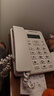 中诺电话机家用 中性固定电话座机 免提通话 2组一键拨号 来电显示商务办公室家庭酒店老人前台 W099白 实拍图