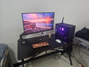 奥伦福特  电脑桌台式家用电竞游戏桌办公书桌简约书房写字桌子 碳纤维纹路单桌-120*60 升级款电竞桌 实拍图