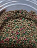奈宠（NaiChong）鱼食金鱼锦鲤鱼饲料小颗粒鱼粮观赏鱼家用小金鱼专用上浮增色增肥 三合一300g*2桶装【共600g】 中颗粒2mm【适合9-15厘米的鱼吃】 实拍图