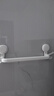 太力免打孔毛巾架杆浴室置物架厕所卫生间墙上浴巾架铝合金吸盘挂架 实拍图