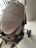 奔昂 婴儿推车可坐可躺轻便避震宝宝折叠婴儿车双向BB童车手推车 升级深卡其+一键单手收+可坐躺+双向推行+四轮高配 实拍图