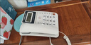 中诺摇头办公室坐式固定电话机家用有线固话座机式免电池来电显示商务办公免提W529白色 实拍图