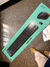 罗技（Logitech）MK220 键鼠套装 无线键鼠套装 办公键鼠套装  多媒体键鼠套装 带无线2.4G接收器 黑色 实拍图