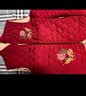 俞兆林中老年女装秋冬装妈妈装坎肩奶奶装红色棉马甲老人衣服 Y54O516 实拍图