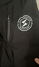 雪中飞秋冬新款时尚休闲舒适廓形男士“H”版型印花立领连帽羽绒服男 黑色|8056 XL /180/100A 实拍图