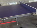 双鱼（DOUBLE FISH） 乒乓球桌室内可折叠移动式乒乓球台家用训练比赛标准乒乓球案子 226B球台+超级五代发球机 套装 实拍图