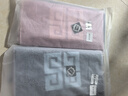 金号 儿童毛巾 纯棉经典加厚方巾 灰/棕/紫 混色3条装  36*35cm 实拍图