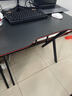 奥伦福特  电脑桌台式家用电竞游戏桌办公书桌简约书房写字桌子 碳纤维纹路单桌-80*60 升级款电竞桌 实拍图