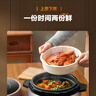 美的（Midea）京东自营电压力锅4-6人高压锅家用双胆电饭煲5升 全自动智能预约开盖炖煮煲汤电饭锅YL50Q3-451 实拍图