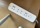 公牛（BULL）插座/插线板/插排/排插/接线板/宿舍家用桌面拖线板  3C认证  3位总控开关全长1.8米 GN-B3120 实拍图