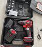 欧莱德无刷电钻手电钻电动螺丝刀充电式双速锂电钻家用手钻工具箱套装 实拍图