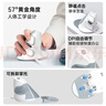 多彩（Delux）M618XU人体工学垂直鼠标立式静音办公有线电脑 便携可拆卸掌托 适用于惠普华硕联想笔记本黑色 实拍图