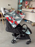 好孩子（gb）婴儿推车可坐可躺轻便遛娃易折叠婴儿车0-3岁用D636 实拍图