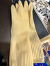 宜之选橡胶牛筋手套38cm4双加厚家务厨房洗碗清洁乳胶手套  实拍图