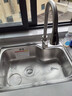 华帝（VATTI）304不锈钢水槽单槽 拉丝不锈钢洗菜盆厨房洗碗盆-以旧换新 实拍图